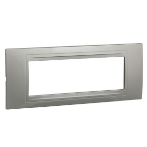 Unica Allegro, okvir poklopca,6 modula, bijela