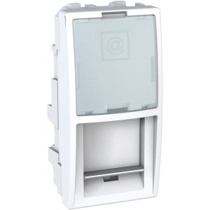 Unica Poklopac za podatkovni konektor RJ45 S-One, 1 m, bijela