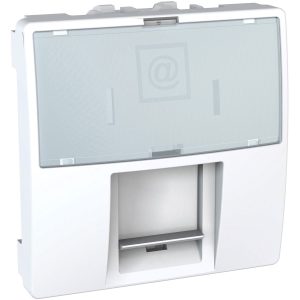 Unica Poklopac za podatkovni konektor RJ45 S-One, 2 m, bijela