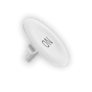 Kapica bijela, oznaka ON, za okruglo tipkalo, promjera 22