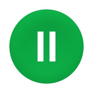 Kapica zelena, oznaka II, za pravokutno tipkalo s više glava, promjera 22