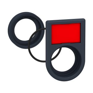 Plastični komplet za podžbuknu montažu legende 18x27 tipkala i signalne svjetiljke