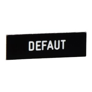 Označena legenda 8 x 27 mm za držač 30 x 40 mm, DEFAUT