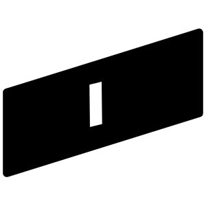 Označena legenda 8 x 27 mm za držač 30 x 40 mm, I