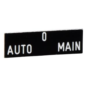 Označena legenda 8 x 27 mm za držač 30 x 40 mm, AUTO–O–MAIN