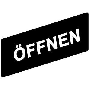 Označena legenda 8 x 27 mm za držač 30 x 40 mm, ÖFFNEN