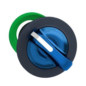 Glava upuštene plave svjetleće preklopke, 2 položaja, nepomična