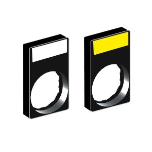 Držač, za legendu 30 x 40 mm s legendom 8 x 27 mm, neoznačeno, za pravokutnu glavu