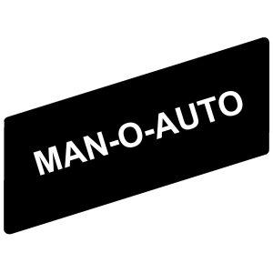 Označena legenda 8 x 27 mm za držač 30 x 40 mm, MAN-O-AUTO