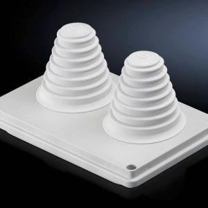 Panel za uvod kabela 2x fi66,  stožasti