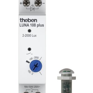 Svjetlosna sklopka - luxomat LUNA 108 EL IC 100, 2..2000 lux