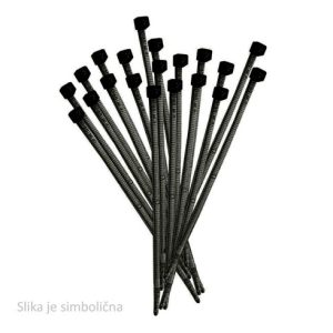 Vezica crna 3,6x370mm (pak. 100kom)