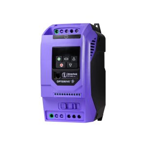 Frekventni pretvarač Optidrive E3, 380..480 VAC, 3P..3P spoj, 4,1 A, 1,5 kW, s EMC filterom i tranzistorom za kočenje, IP20