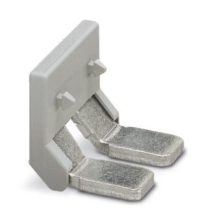 Kratkospojnik, 2-polni, razmak: 25 mm, sivi, EB 2-25/UKH