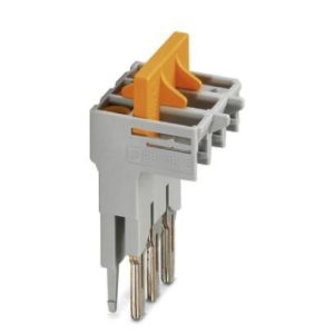 Kratkospojnik pomični, 3-polni, razmak: 8.2 mm, d: 24.7 mm, š: 24.6 mm, sivo/narančasti, SB-ME 3-8