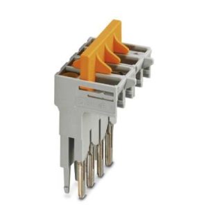 Kratkospojnik pomični, 4-polni, razmak: 8.2 mm, d: 24.7 mm, š: 32.8 mm, sivo/narančasti, SB-ME 4-8