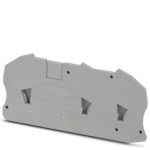 Završna pločica, d: 100.2 mm, š: 2.2 mm, v: 46 mm, siva, D-PT 16-TWIN N