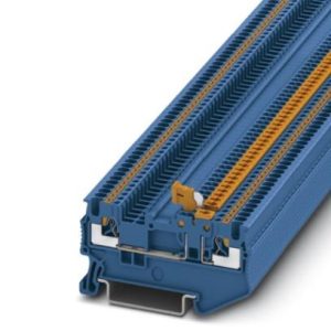 Rastavna redna stezaljka PT 1,5/S-MT BU, 400 V, 10 A, push-in priključak, presjek: 0.14 mm2 - 1.5 mm2, plava