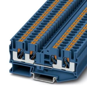 Redna stezaljka PT 6-QUATTRO BU, 1000 V, 41 A, push-in priključak, presjek: 0.5 mm2 - 10 mm2, plava