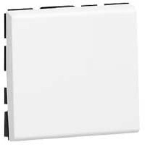 Tipkalo Mosaic, 6 A 250 V, 2 modula,  bijelo