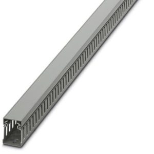 Kanal za ožičenje perforirani, sivi, plastični, š×v×d: 30×40×2000 mm, s poklopcem, tip: CD 30X40