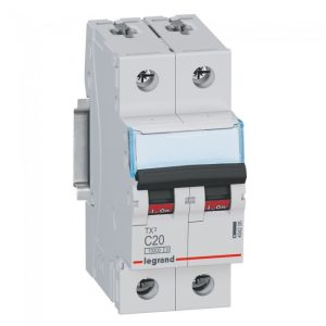 Prekidač automatski TX3, 2P, 10kA, 20A, C-krivulja