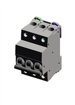 Kombinirani zaštitni prekidač, 2P, 10A, 30 mA, C krivulja