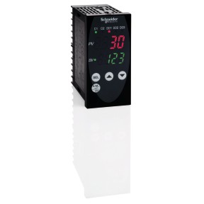 Regulator temperature, 96 x 48 mm - 100..240 V AC - 1R  relej