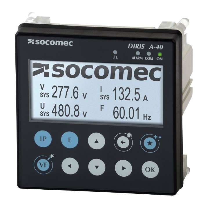 Multifunkcijski mjerni instrument DIRIS A40, 110-400 VAC 50..60 Hz, 120-300 VDC