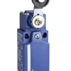 Prekidač krajnji plastični sa polugom i kotačićem, kontakti 1R+1M, snap action