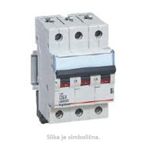 Minijaturni automatski prekidač 6kA,1P, 13A, B krivulja