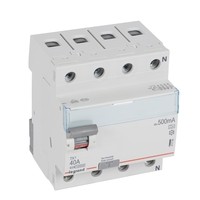 Diferencijalna zaštitna sklopka, TX3,  4P, 40A, 500 mA, A tip