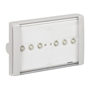 Protupanična lampa B66 LED, standardna,, s prozirnim difuzorom, bez održavanja.. s održavanjem, 1 sat autonomije, 100 lm