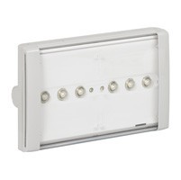 Protupanična lampa B66 LED, standardna,, s prozirnim difuzorom, bez održavanja.. s održavanjem, 1 sat autonomije, 250 lm