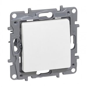 Sklopka Niloé, obična, 10A,  bijela