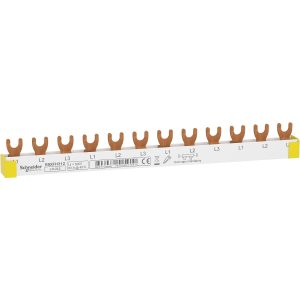 Sabirnica Resi9, viličasta, 3L, povezivanje 18 mm, 12 modula, 63 A