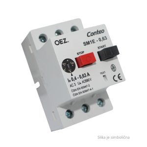 Prekidač motorski zaštitni SM1E 4-6,3A