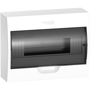 Ormarić modularni Easy9, 1 red, 12 modula, zatamnjena vrata, nadžbukni