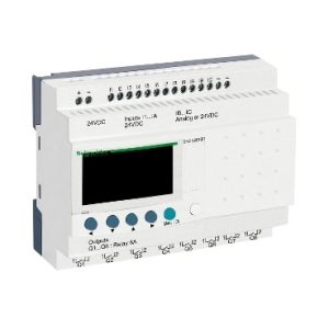PLC Zelio kontroler, 6+6 x binarna ulaza 24V DC, 8 x relejni izlaz, napajanje 24V DC