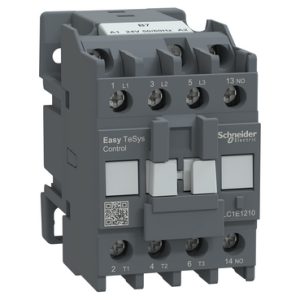 Sklopnik motorski 3P (3NO) EasyPact TVS,  12A (AC-3), 1R+0M pomoćni kontakti, 24V AC, 50/60Hz