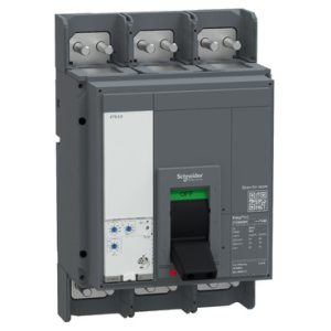 Prekidač fiksni EasyPact CVS1000N, 3P, 1000A, prekidna moć 50 kA (380-415 V), sa elektroničkom zaštitom ETS 2.0, prednji priključci